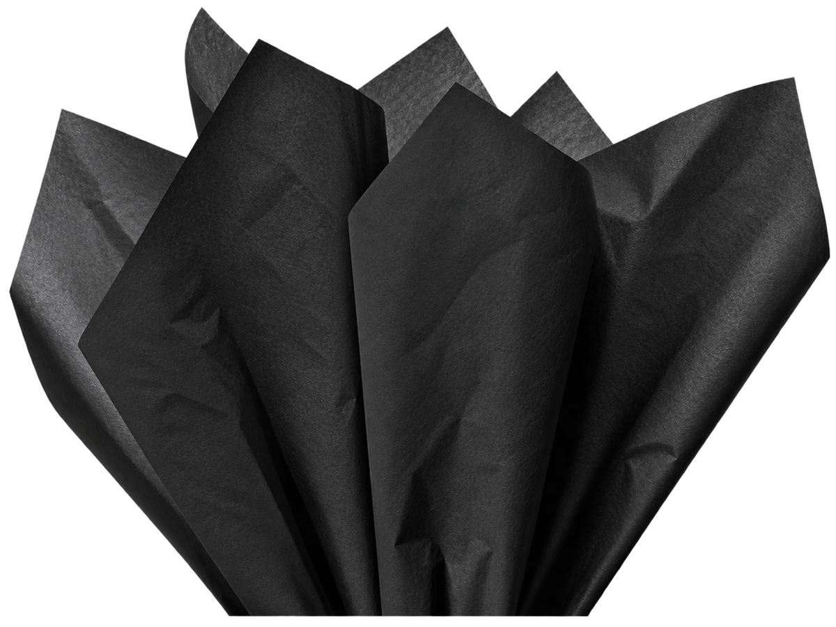 Tissue Paper 500 x 750mm, Ream of 480 Sheets Black